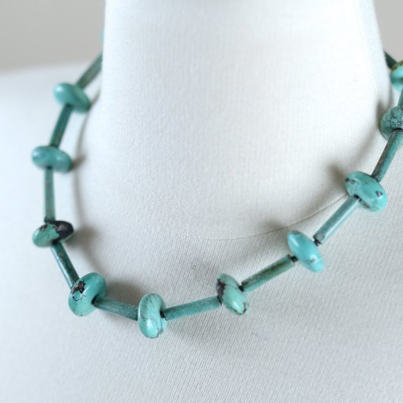 Vintage Turquoise Necklace - Picture 8 of 11